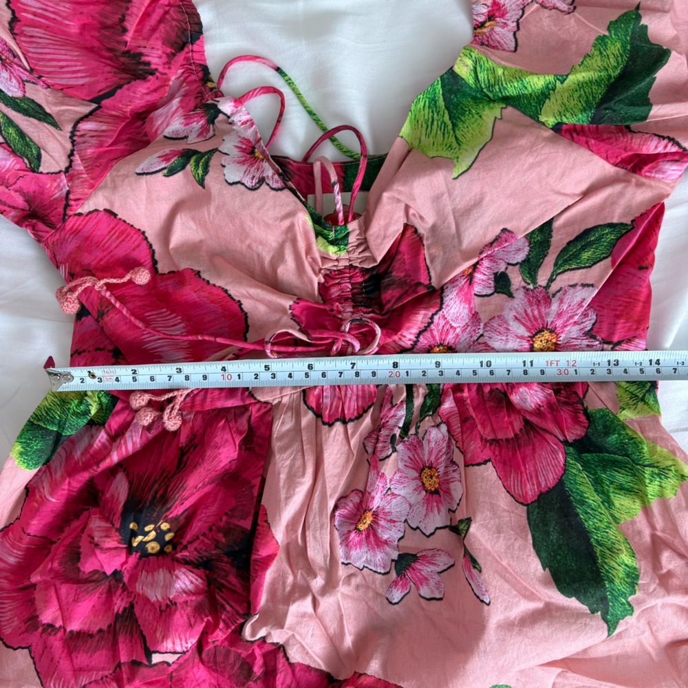NWOT Farm Rio Embroidered Chita Blouse S - Picture 13 of 16